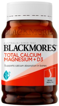 Blackmores+Total+Calcium+Magnesium+%2B+D3+200+Tablets