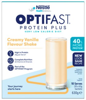 Optifast-VLCD-Protein-Plus-Shake-Vanilla-Flavour-10-x-63g-Sachets on sale