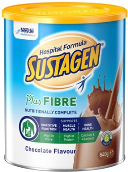 Sustagen+Hospital+Formula+Plus+Fibre+Chocolate+Flavour+840g