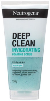 Neutrogena+Deep+Clean+Invigorating+Foaming+Scrub+150g
