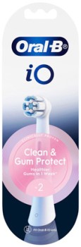 Oral-B+iO+Clean+%26amp%3B+Gum+Protect+Replacement+Brush+Heads+White+2+Pack