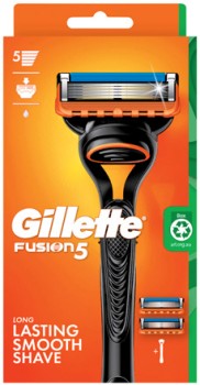 Gillette+Fusion5+Razor+Handle+%2B+2+Blade+Refills