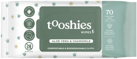 Tooshies+Biodegradable+Baby+Wipes+Aloe+Vera+%26amp%3B+Chamomile+70+Pack