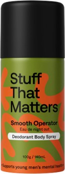 Stuff+That+Matters+Smooth+Operator+Deodorant+Body+Spray+100g