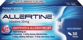 Allertine+Bilastine+20mg+30+Tablets
