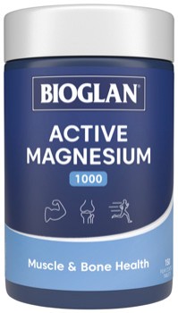 Bioglan+Active+Magnesium+1000+150+Tablets