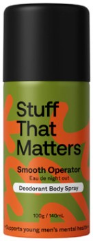 Stuff+That+Matters+Smooth+Operator+Deodorant+Body+Spray+100g