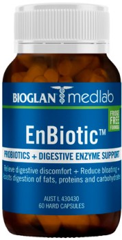 Bioglan+Medlab+EnBiotic+60+Capsules