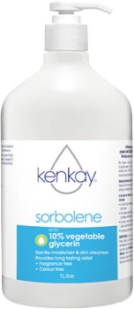 Kenkay-Sorbolene-with-10-Vegetable-Glycerin-Pump-1-Litre on sale