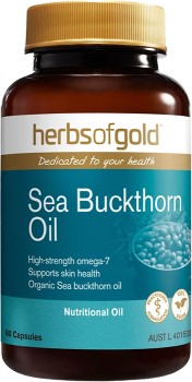 Herbs-of-Gold-Sea-Buckthorn-Oil-60-Capsules on sale