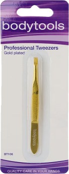 Bodytools-Professional-Tweezers-Gold-Plated-1-Pack on sale