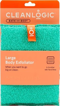 Cleanlogic-Large-Body-Exfoliator-1-Pack-Assorted-Colours on sale