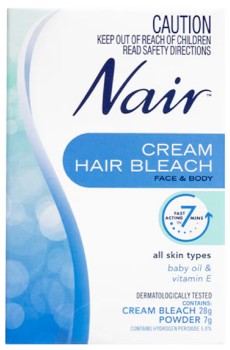 Nair-Cream-Hair-Bleach-for-Face-Body-28g-Powder-7g on sale