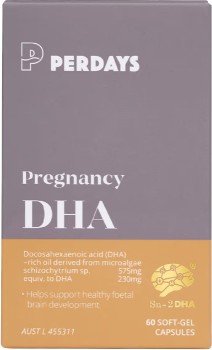 Perdays-Pregnancy-DHA-60-Capsules on sale