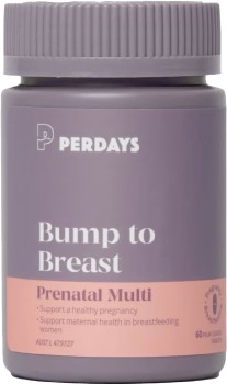 Perdays-Bump-To-Breast-Prenatal-Multivitamins-60-Tablets on sale