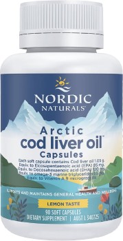 Nordic+Naturals+Arctic+Cod+Liver+Oil+Lemon+90+Soft+Gels