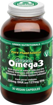 Green+Nutritionals+Green+Omega3+30+Vegan+Capsules
