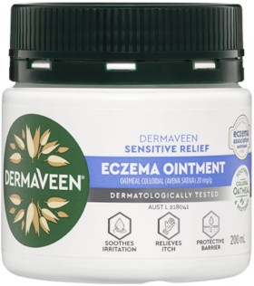 DermaVeen+Sensitive+Relief+Eczema+Ointment+200ml
