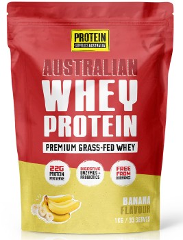 Protein+Supplies+Australia+Australian+Whey+Protein+Banana+500g