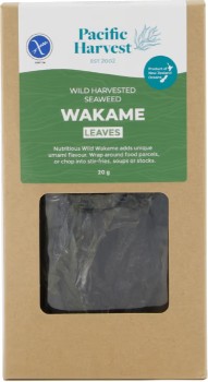 Pacific+Harvest+Wakame+Seaweed+Wild+Leaves+20g