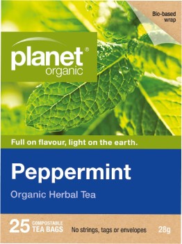 Planet+Organic+Peppermint+Tea+25+Tea+Bags