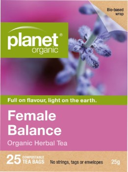 Planet+Organic+Female+Balance+25+Tea+Bags