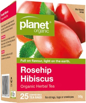 Planet+Organic+Rosehip+Hibiscus+Tea+Bags+25+Pack