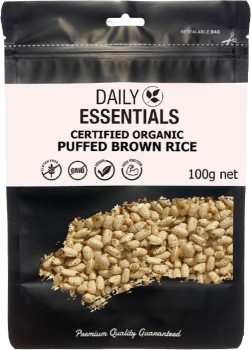 Daily+Essentials+Organic+Puffed+Brown+Rice+100g