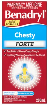 Benadryl+Chesty+Forte+Cough+Liquid+200ml