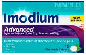 Imodium+Advanced+Diarrhoea+%26amp%3B+Wind+Pain+Relief+12+Chewable+Tablets