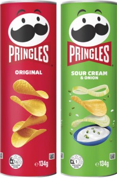 Pringles+Potato+Crisps+118g-134g