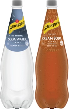 Schweppes+Mixers+or+Soft+Drink+1.1+Litre