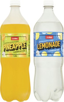 Coles+Soft+Drink+1.25+Litre