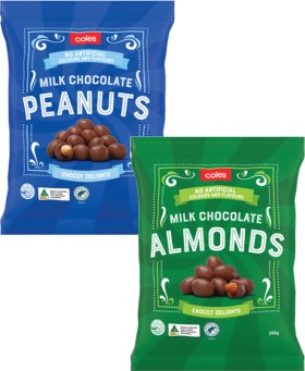 Coles+Choc+Coated+Bites+250g