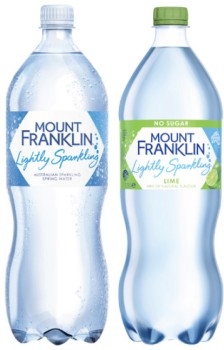 Mt+Franklin+Lightly+Sparkling+Water+1.25+Litre