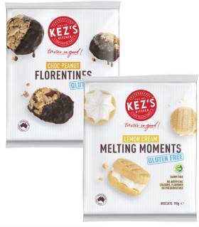 Kez%26%23039%3Bs+Kitchen+Choc+Peanut+Florentines+or+Lemon+Cream+Melting+Moments+185g-190g