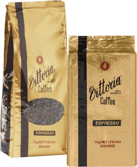 Vittoria+Espresso+Coffee+Beans+or+Ground+1kg