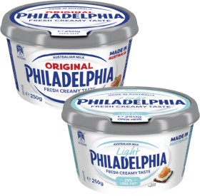 Philadelphia+Spreadable+Cream+Cheese+Tub+250g