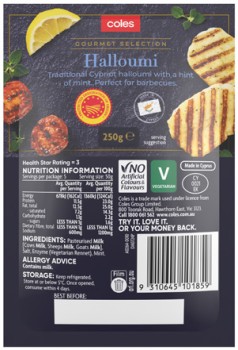 Coles+Cypriot+Halloumi+250g