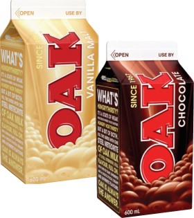 Oak+Flavoured+Milk+600mL