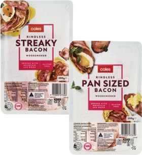 Coles+Bacon+200g