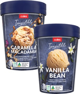 Coles+Irresistible+Ice+Cream+Tub+1+Litre