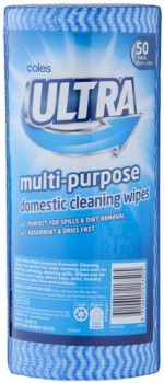 Coles+Ultra+Multipurpose+Wipes+50+Pack