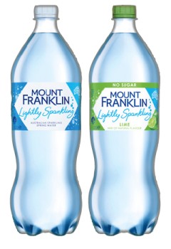 Mount+Franklin+Lightly+Sparkling+Water+1.25+Litre+Selected+Varieties