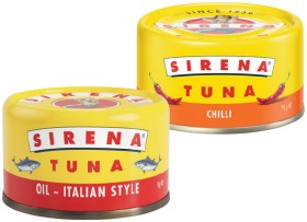 Sirena+Tuna+95g+Selected+Varieties