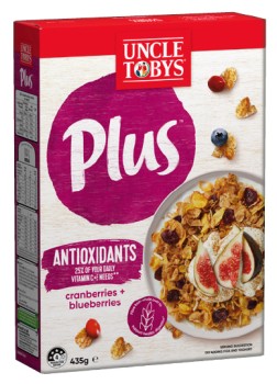 Uncle+Tobys+Plus+410-435g+Selected+Varieties