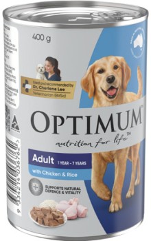 Optimum+Wet+Dog+Food+400g+Selected+Varieties