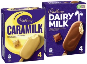 Cadbury+Ice+Cream+Sticks+4+Pack+or+Minis+6+Pack+Selected+Varieties