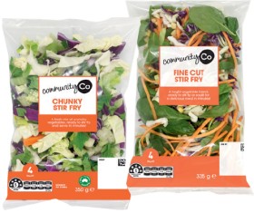 Community+Co+Chunky+Stir+Fry+350g+or+Fine+Cut+Stir+Fry+335g