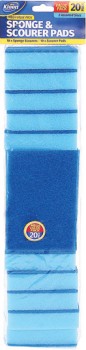 Multi-Sponge-and-Scourers-20-Piece on sale